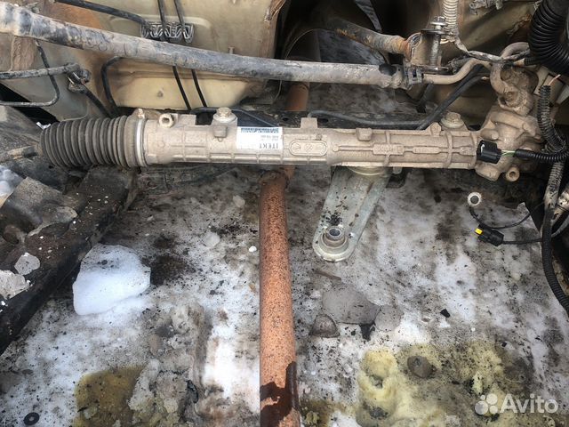 Рено логан рейка рулевая под гур