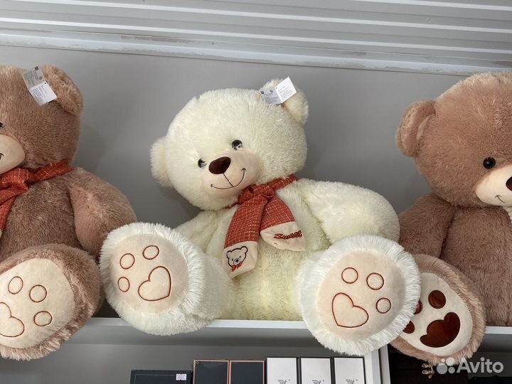 Плюшевый медведь новый