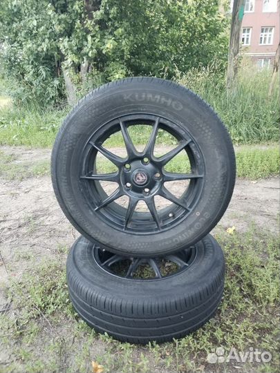 Литые диски с резиной R15