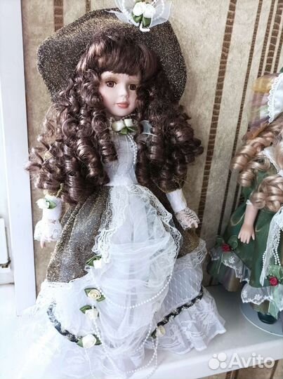 Кукла фарфоровая.редкая