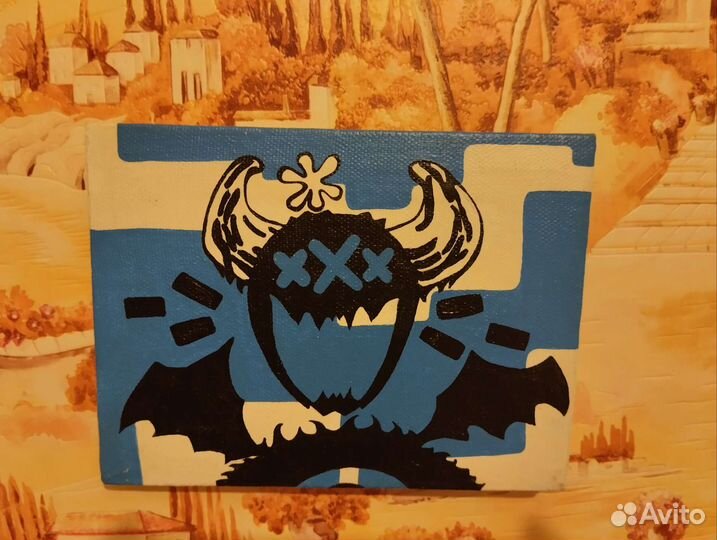 Картина акрилом 16x21см