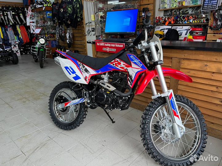 Мотоцикл Кросс Motoland RZ 200 (164FML)