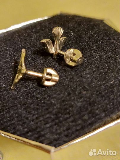 Серьги из серебра 