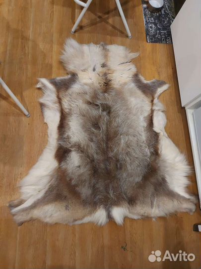 Ковер из шкуры волка