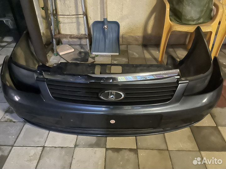 Два бампера priora