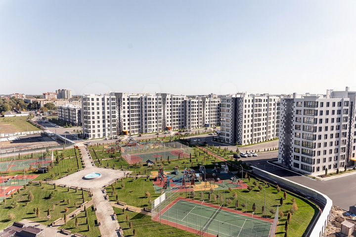2-к. квартира, 57,4 м², 9/9 эт.