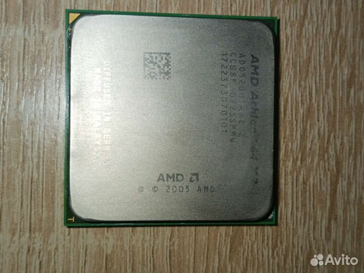 Процессор amd athlon 64 x2 5200