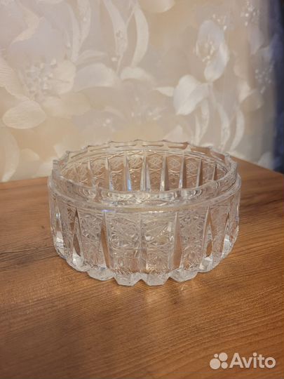 Хрустальная конфетница СССР