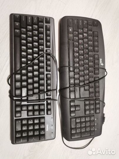 Беспроводная клавиатура и мышь logitech