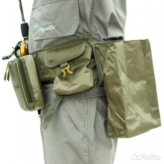 Пояс пр-01 разгрузочный спиннингиста Aquatic