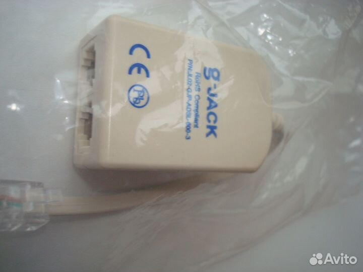 Сплиттеры adsl & phone с проводами