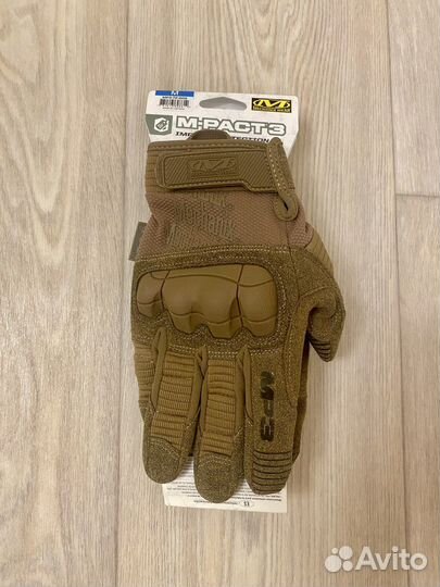 Тактические перчатки Mechanix Wear M-Pact 3 Coyote
