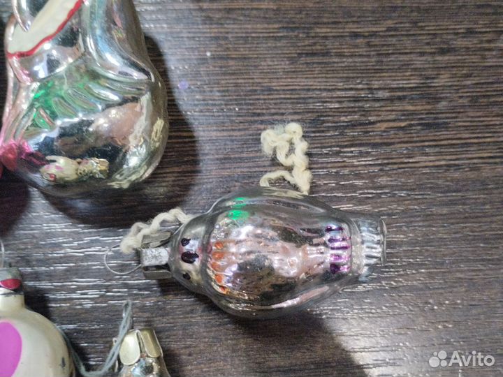 Елочные игрушки СССР