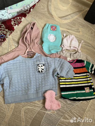 Детские вещи на девочку пакетом