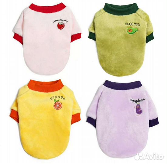 Зимняя теплая толстовка для собак