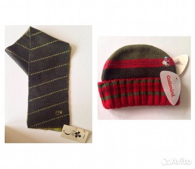 Шапочка и шарфик Catimini (Франция)