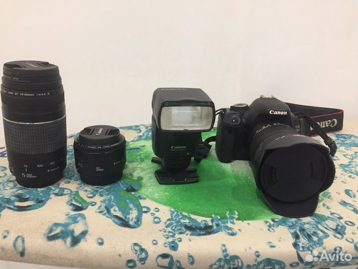 Зеркальный фотоаппарат canon 600d