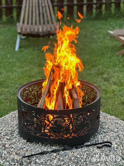 Костровая чаша круглая с доставкой