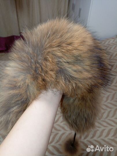 Шапка ушанка женская