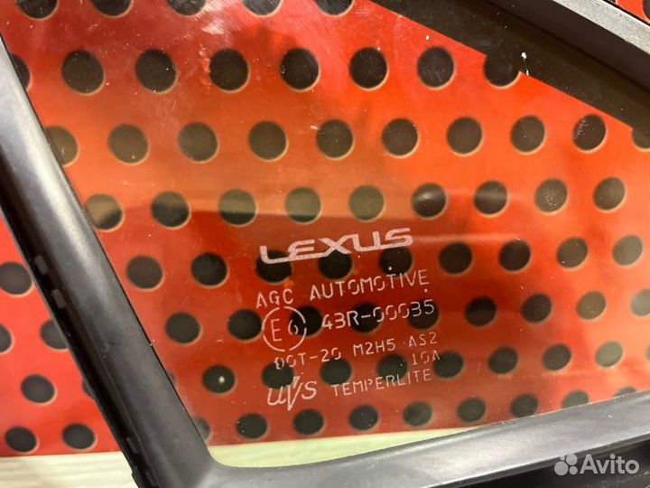 Форточка двери передняя правая Lexus Nx 300H Z10