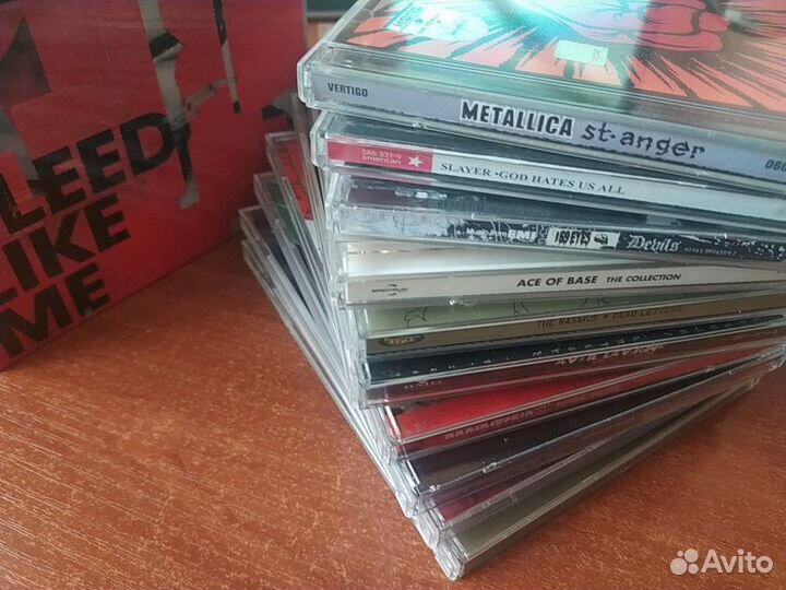 CD диски (metal, rock, pop и др.)