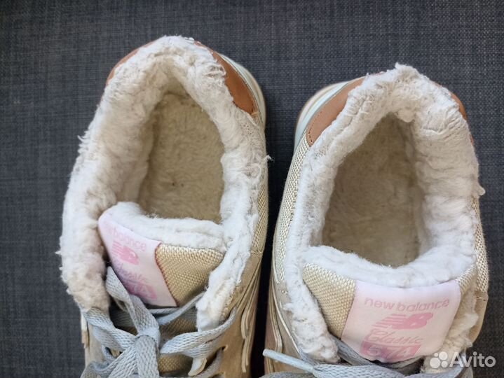 Б/у мало кроссовки new balance 574