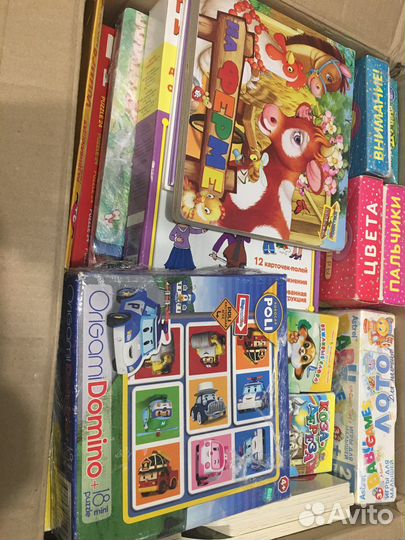 Детские развивающие игрушки пакетом