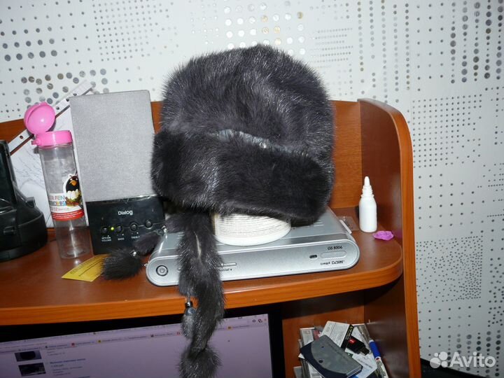 Шапка норковая женская