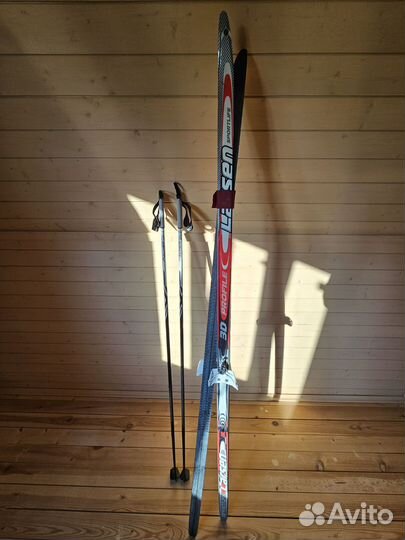 Беговые лыжи larsen 3D profile