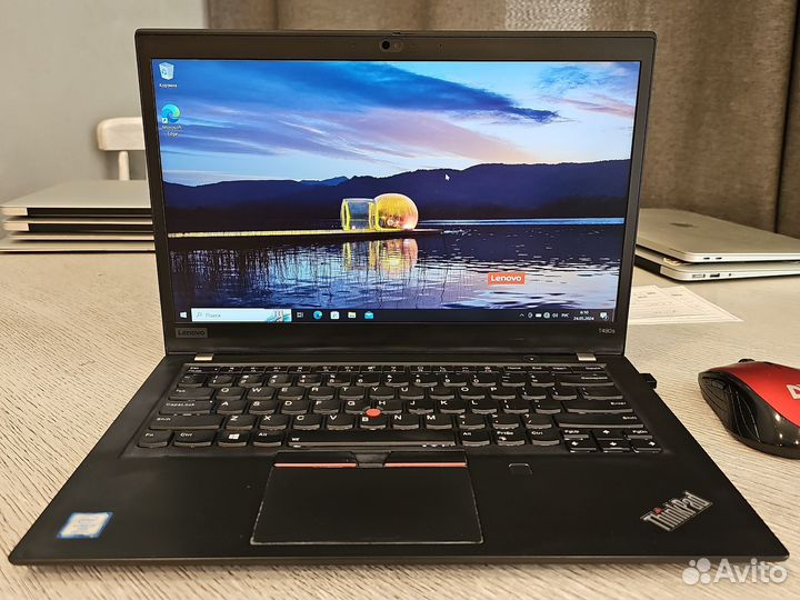 Lenovo T490s FHD IPS i7-8665 16Gb/256SSD Чек Гара