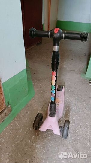 Самокат детский трехколесный