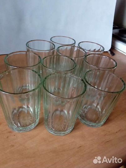 Стаканы, стопки гранёные 14 граней СССР