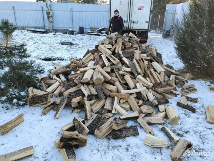 Продам колотые дрова сухие