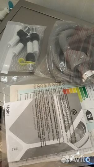 Стирально-сушильная машина haier HWD80-BP14979S