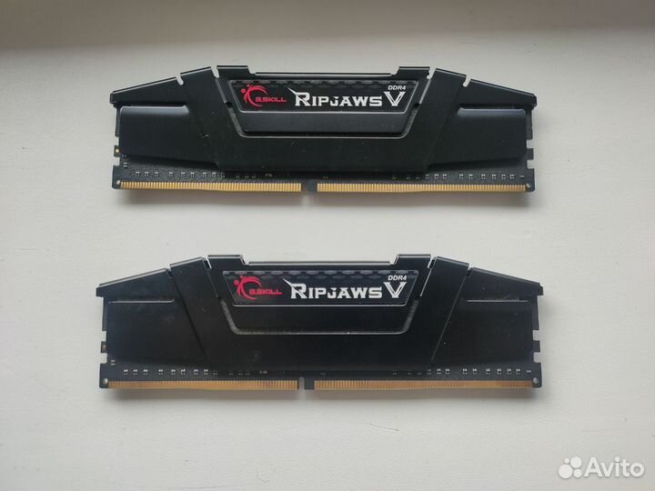 Оперативная память Ripjaws V DDR4 3200 Мгц 2x8 гб