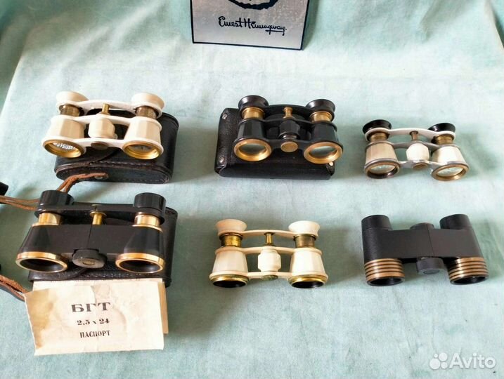 Винтажные театральные бинокли СССР
