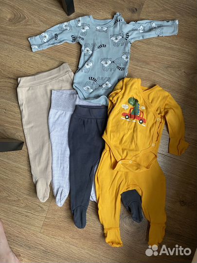 Боди ползунки штаны