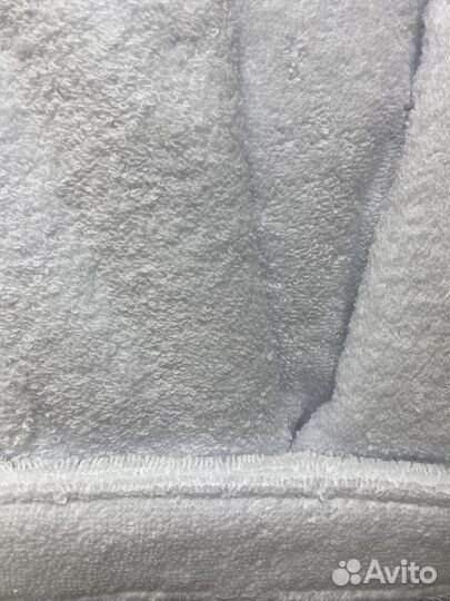 Халат махровый белый