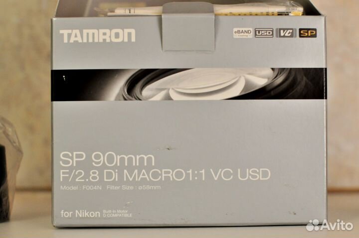 Tamron SP 90mm F2.8 Di Macro 1:1 VC USD Nikon