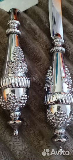 Нож и лопатка для свадебного торта, для свадьбы