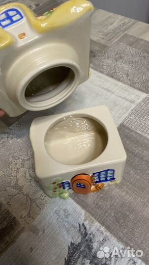 Сахарница керамика