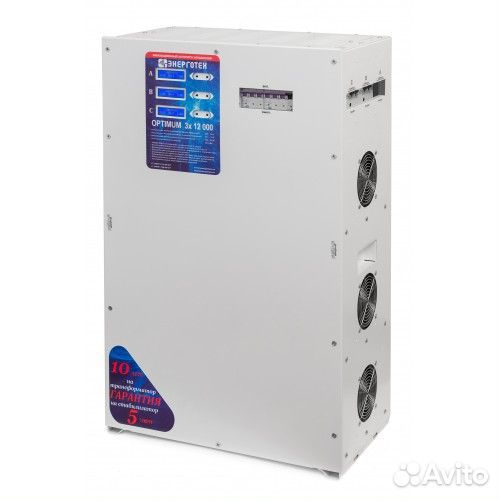 Стабилизатор напряжения энерготех optimum 36000 (трехфазный)