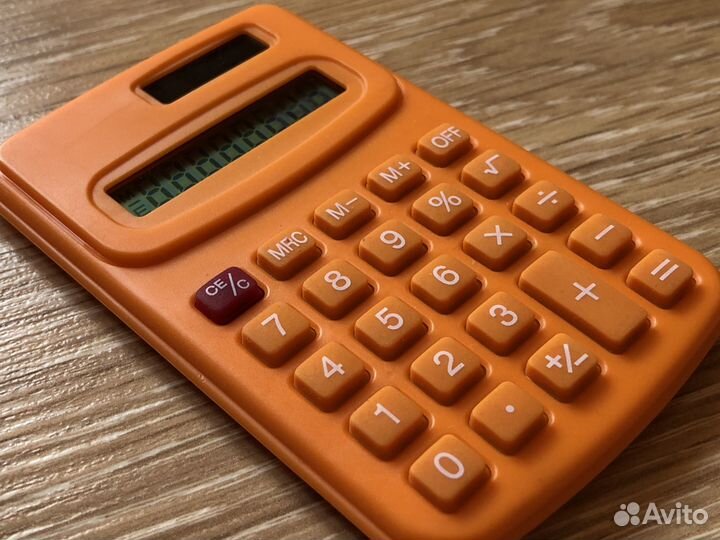 Калькулятор Erhaft оранжевый