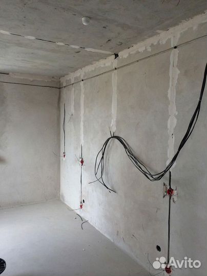 Установка элетропроводки