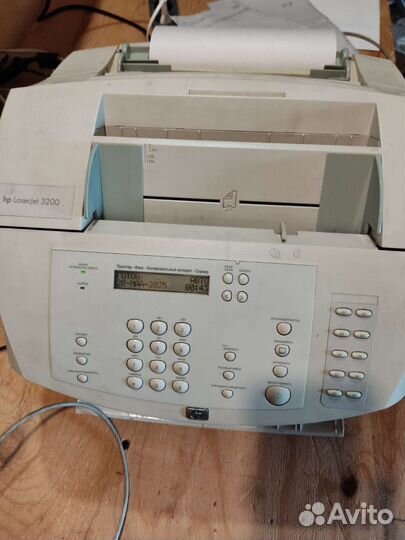 Мфу лазерный hp laserjet 3200 принтер сканер факс