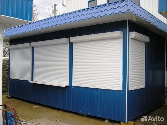 Рольставни для торговых центров под ключ