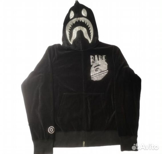 Zip hoodie bape shark