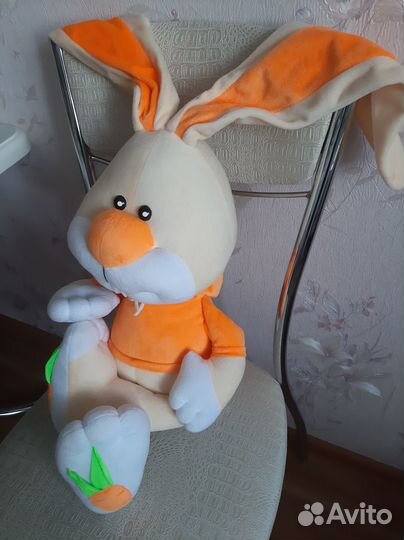 Мягкая игрушка заяц
