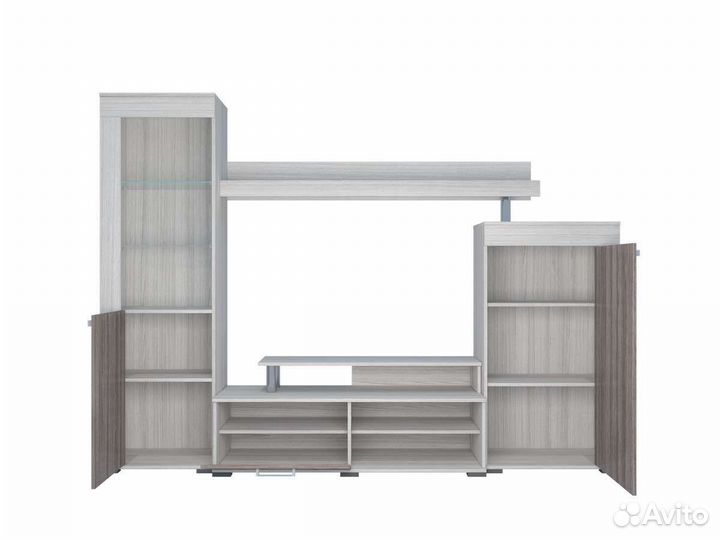 Гостиная Стенка соло 9 2,5 м ясень шимо