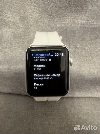 Смарт часы apple watch 3 42mm